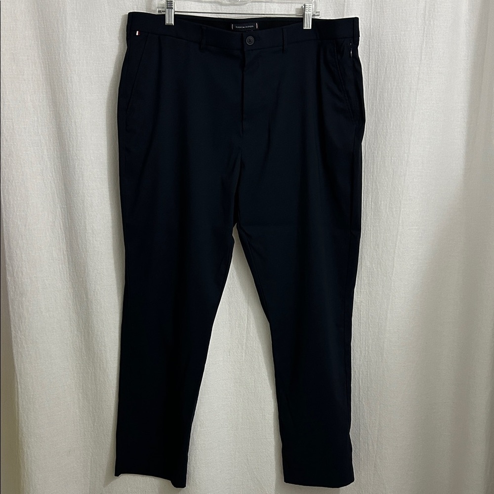 Tommy Hilfiger Men's Dark Navy Dress Pants